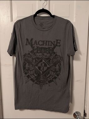 Machine Head Gray Graphic Tour Shirt